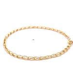 Pulsera de Oro Amarillo 18K Jaula
