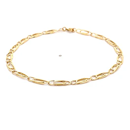 Pulsera de Oro Amarillo 18K Ojo de Perdiz