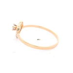 Anillo de Oro Amarillo 18K Solitario Corazón