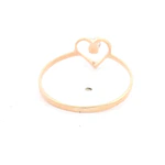 Anillo de Oro Amarillo 18K Solitario Corazón