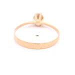Anillo de Oro Amarillo 18K Solitario