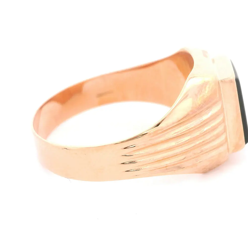 Anillo de Oro Amarillo 18K Sello