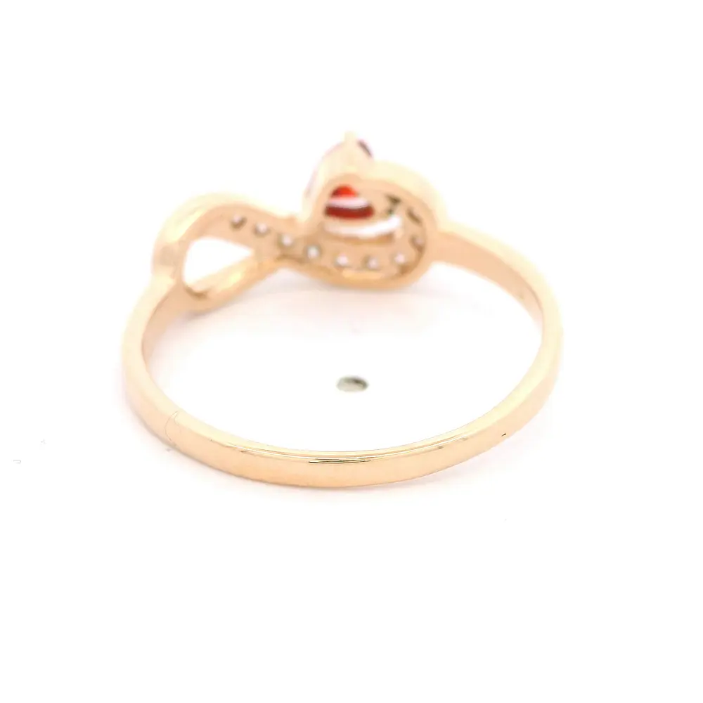 Anillo de Oro Amarillo 18K Infinito Calado