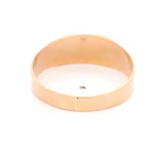 Anillo de Oro Rosado 18K Sello Liso