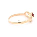 Anillo de Oro Amarillo 18K Infinito Calado