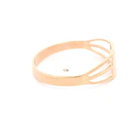 Anillo de Oro Amarillo 18K Mini Sello Calado