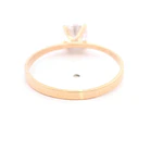 Anillo de Oro Amarillo 18K Solitario