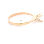 Anillo de Oro Amarillo 18K Solitario