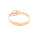 Anillo de Oro Amarillo 18K Cinturón Calado Tallado