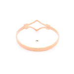 Anillo de Oro Amarillo 18K Calado Ipsilon