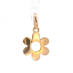 Colgante de Oro Amarillo 18K Flor Calada