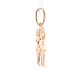 Colgante de Oro Amarillo 18K Niñas Talladas