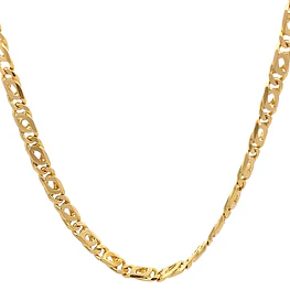 Cadena de Oro Amarillo 18K Ojo de Perdiz