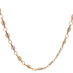 Cadena de Oro Amarillo 18K Verónica