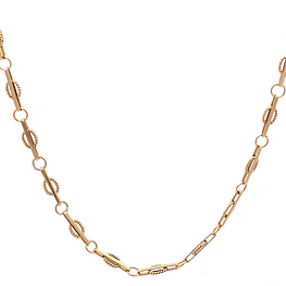 Cadena de Oro Amarillo 18K Verónica