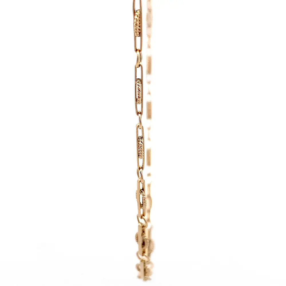 Cadena de Oro Amarillo 18K Verónica