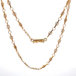 Cadena de Oro Amarillo 18K Verónica