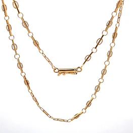 Cadena de Oro Amarillo 18K Verónica