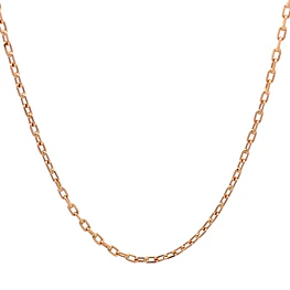 Cadena de Oro Amarillo 18K Limada