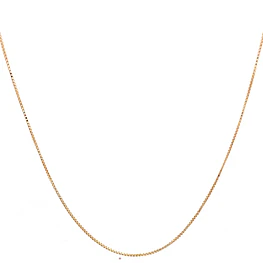 Cadena de Oro Amarillo 18K Veneciana