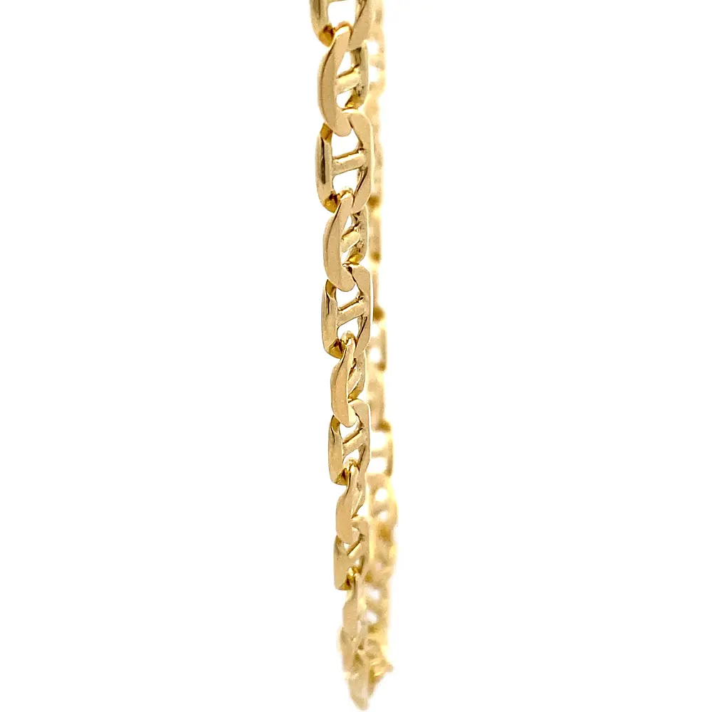 Cadena de Oro Amarillo 18K Banana
