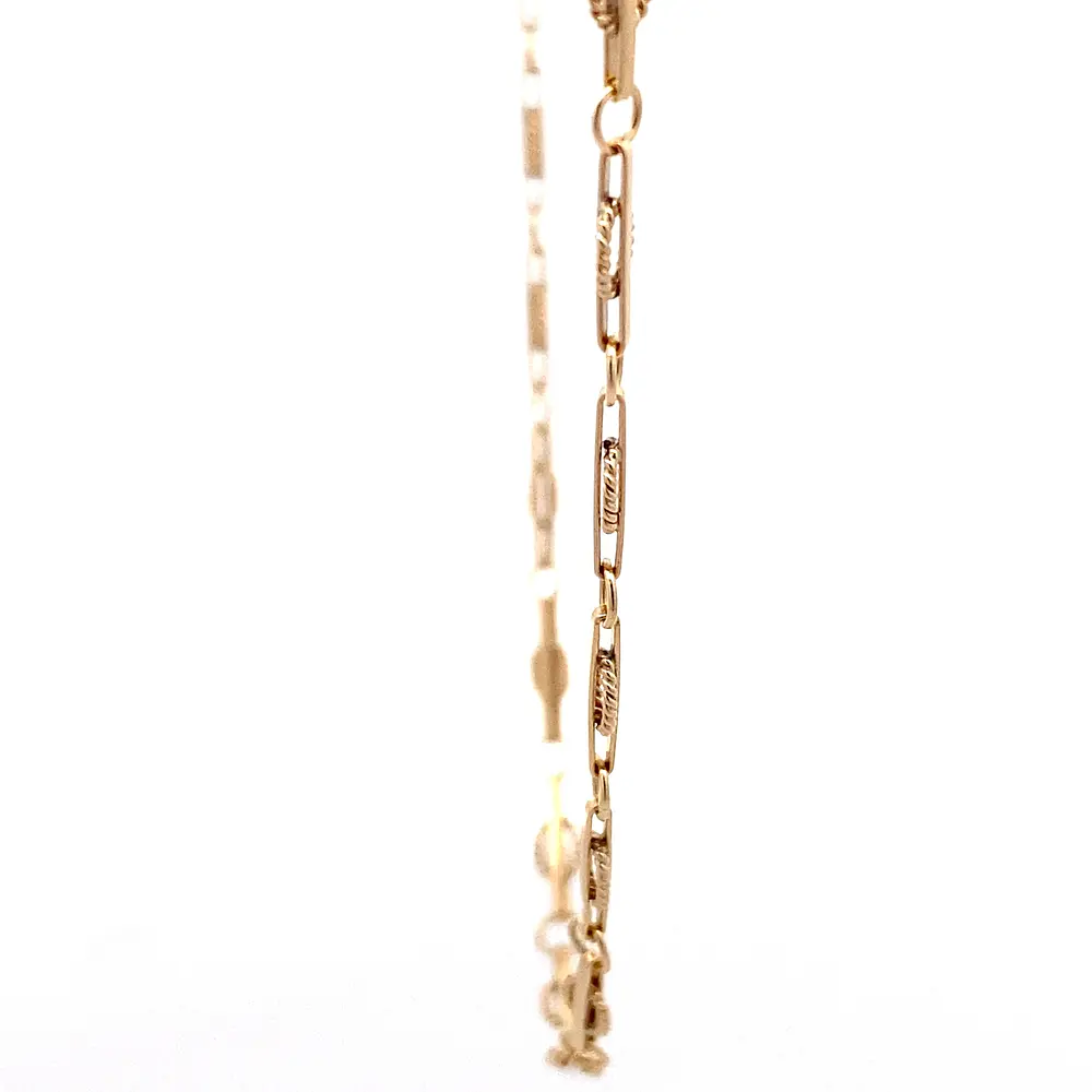 Cadena de Oro Amarillo 18K Verónica