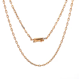 Cadena de Oro Amarillo 18K Limada