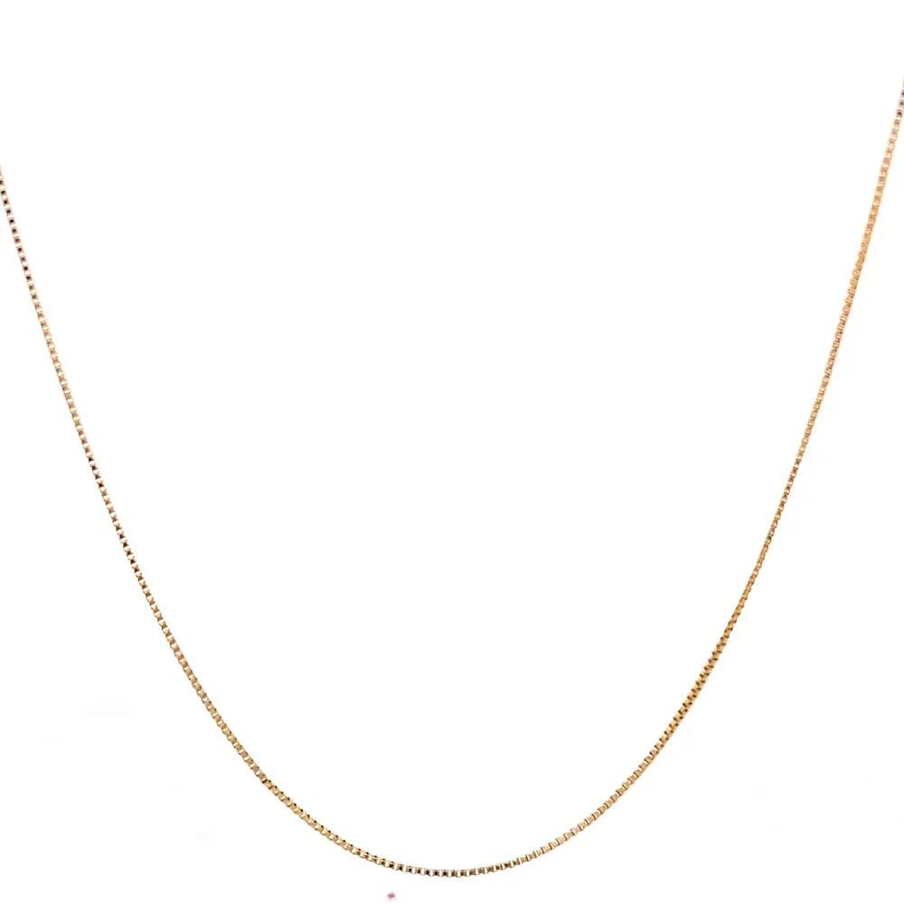 Cadena de Oro Amarillo 18K Veneciana