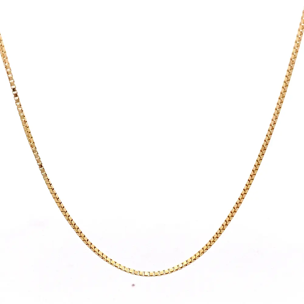 Cadena de Oro Amarillo 18K Veneciana