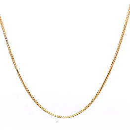 Cadena de Oro Amarillo 18K Veneciana