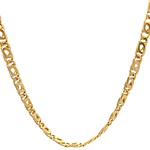 Cadena de Oro Amarillo 18K Ojo de Perdiz