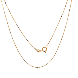 Cadena de Oro Amarillo 18K Veneciana