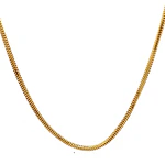 Cadena de Oro Amarillo 18K Cola de Ratón