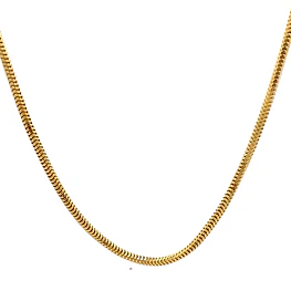 Cadena de Oro Amarillo 18K Cola de Ratón