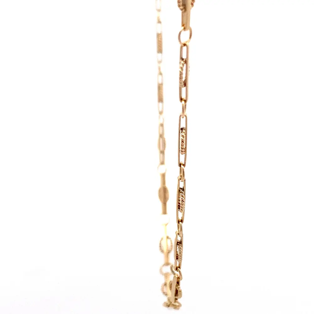 Cadena de Oro Amarillo 18K Verónica