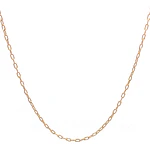 Cadena de Oro Amarillo 18K Limada