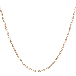 Cadena de Oro Amarillo 18K Limada