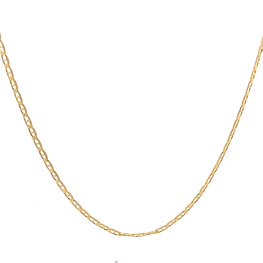 Cadena de Oro Amarillo 18K Banana