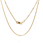 Cadena de Oro Amarillo 18K Veneciana