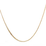 Cadena de Oro Amarillo 18K Bismark