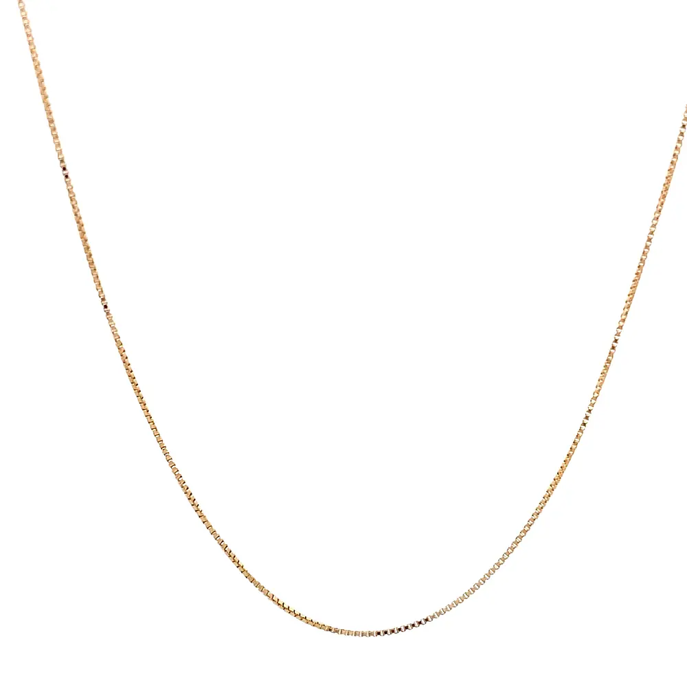 Cadena de Oro Amarillo 18K Veneciana