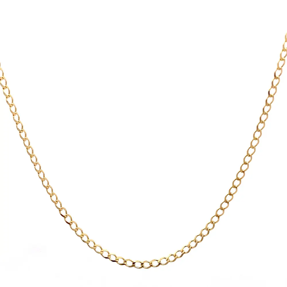 Cadena de Oro Amarillo 18K Groumet