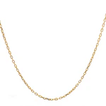 Cadena de Oro Amarillo 18K Limada