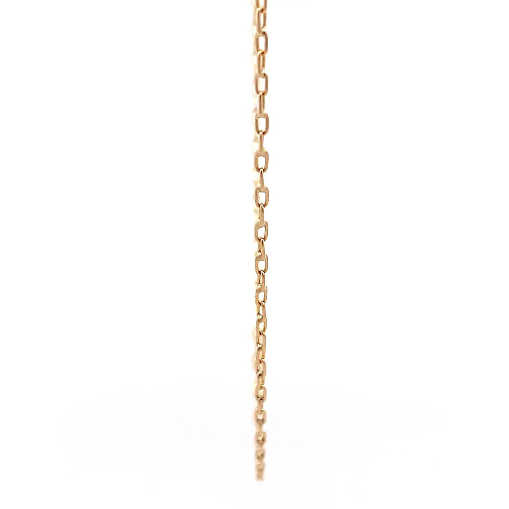 Cadena de Oro Amarillo 18K Limada