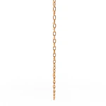 Cadena de Oro Amarillo 18K Limada