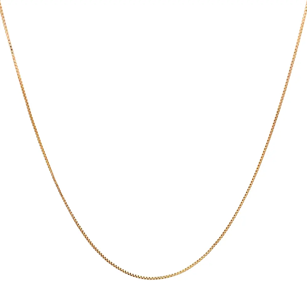 Cadena de Oro Amarillo 18K Veneciana