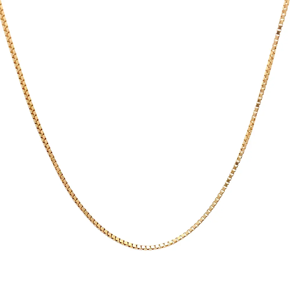 Cadena de Oro Amarillo 18K Veneciana