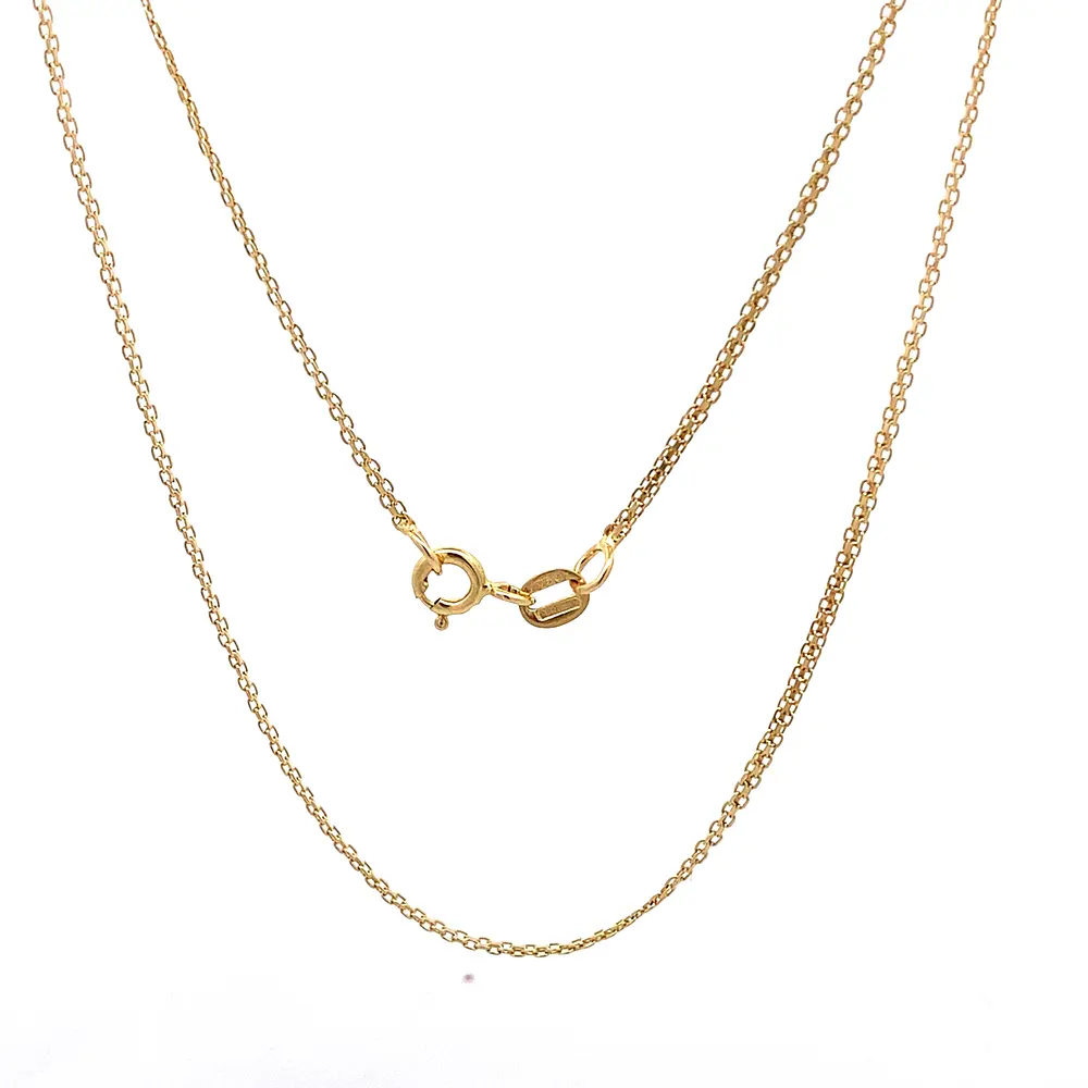 Cadena de Oro Amarillo 18K Bismark