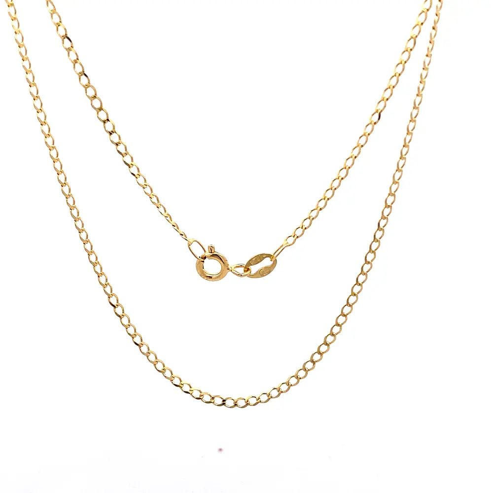 Cadena de Oro Amarillo 18K Groumet