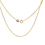 Cadena de Oro Amarillo 18K Limada